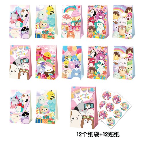 Squishmallows candy bags 12pcs - candy,