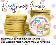 PERSONALISED CHOCOLATE COINS